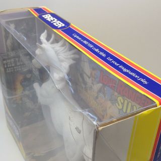 BREYER HORSE Vintage 574 The Lone Ranger ' s SILVER Rearing With VHS Movie VIDEO 6