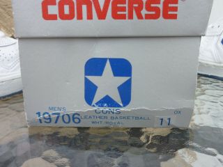 Vintage 1987 Converse Cons Basketball Low UK 11 EU45 Korea weapon deadstock OG 2
