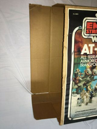 Vintage 1981 Kenner Star Wars ESB AT - AT Box Only Good Shape Sharp Color 6