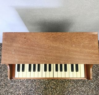 1950s Vintage JAYMAR CHILD’S PIANO w/ 25 Keys 4