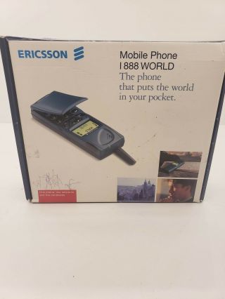 Ericsson I888 World Phone - Vintage -,  Diskettes,  Accessories More