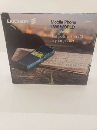 ERICSSON i888 WORLD PHONE - VINTAGE -,  DISKETTES,  ACCESSORIES MORE 2