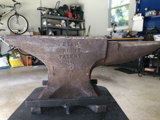 Antique Peter Wright Anvil 112lbs