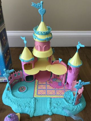 Vintage My Little Pony Petite Ponies Royal Pony Palace Complete w/ Extra Ponies 6