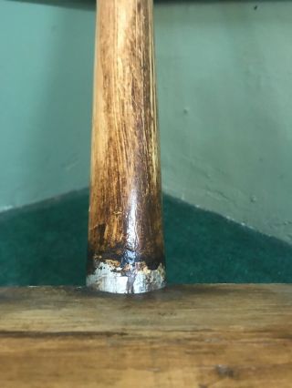 VINTAGE ANTIQUE HEAVY Wood Mallet carnival circus STRONGMAN 8