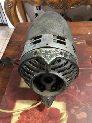 Federal Electric Fire Truck Siren Hot Rod Rat Rod Vintage