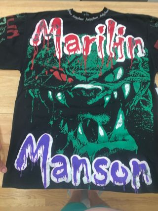 Vintage Marilyn Manson Shirt.  Very Rare
