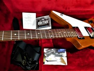 2019 Gibson Explorer Antique Natural with Hardcase Save Hundreds 9