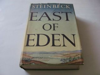 Vintage - East Of Eden - John Steinbeck,  1952 First Edition - " Bite " Error P.  281
