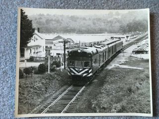 Vintage Photo Boston & Maine Railroad Loco 1140 Concord To Woodsville Nh