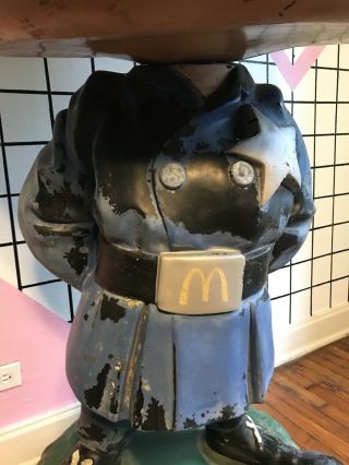 Officer Big Mac Statue Mcdonalds Playland Playground Very Rare 11