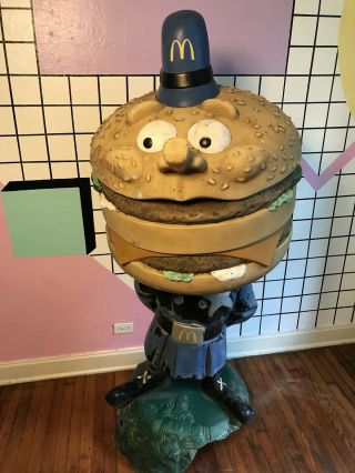 Officer Big Mac Statue Mcdonalds Playland Playground Very Rare