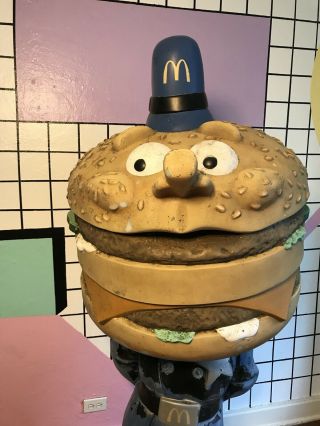 Officer Big Mac Statue Mcdonalds Playland Playground Very Rare 2