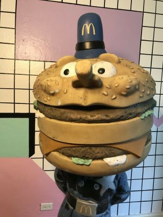 Officer Big Mac Statue Mcdonalds Playland Playground Very Rare 3