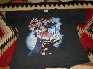 Vtg 2000 LIl Bow WOw Master P Rap Hip Hop Cotton concert tour 90s tee t shirt 40 2