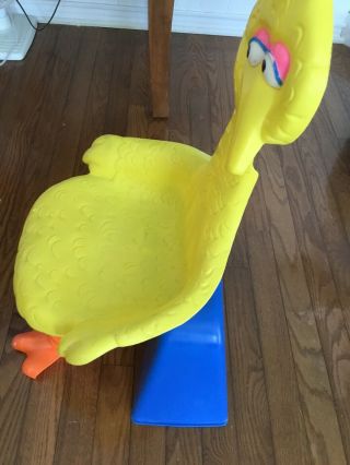 Sesame Street Vintage Rare Big Bird Chair 1979 5