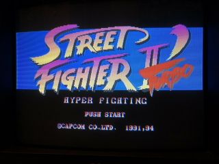 RARE Capcom Power System Changer (CPS Changer) Street Fighter 2 Turbo complete 5