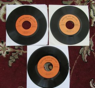 Beatles ULTRA RARE WQAM MIAMI PROMOTION ONLY RADIO 45 RECORD AUTHENTIC ISSUE 4