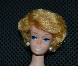 Vintage Barbie Bubble Cut Blond All With Outfit