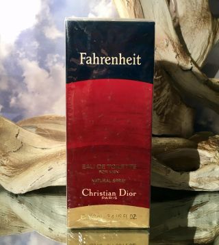 Fahrenheit By Christian Dior Batch 6s959 100 Ml - 3.  4 Fl Oz Edt Spray Vintage