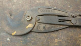 Vintage H.  K.  Porter Inc.  no.  3 forester shear.  Made in USA 2