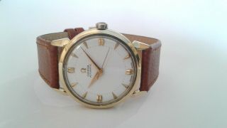 Vintage Omega Gold/ss Automatic Watch Ca.  1954.