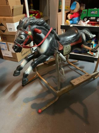 Vintage Wonder Horse Ride - On Spring Rocking Bouncy Toy