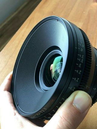 Zeiss CP.  2 25mm T2.  1 PL Mount Compact Prime Lens - Rare 3