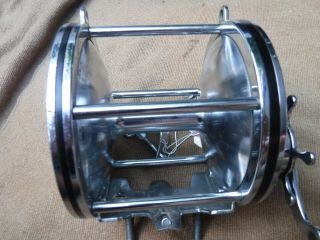 Vintage Penn Senator 12/0 Big Game Shark Fishing Reel Chrome 6