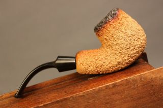 Rare CHURCHILL ' S Vintage BLOCK MEERSCHAUM Estate Pipe Pipa Pfeife Tuyau 2