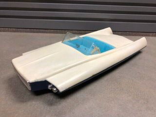 Rare Vintage Ok Toys Tomorrow Plastic Space Age Car Hong Kong 3352 Friction 1950