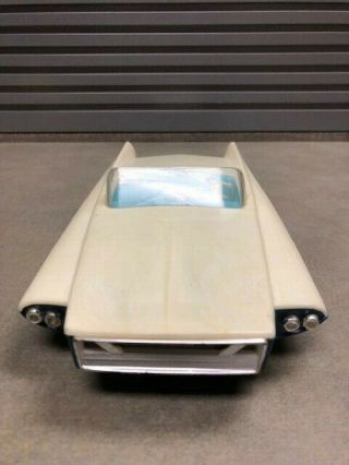 Rare Vintage OK Toys Tomorrow plastic space age Car Hong Kong 3352 Friction 1950 5