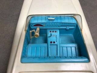 Rare Vintage OK Toys Tomorrow plastic space age Car Hong Kong 3352 Friction 1950 6