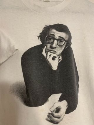 Vintage 70’s - 80’s Woody Allen T Shirt Size L
