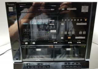Mitsubishi DA - 50R AM/FM CD Cassette Stereo System Vintage 1980 ' s 7