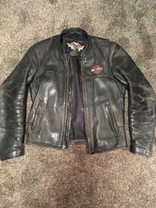 Vintage Harley Davidson Leather Jacket - Men 