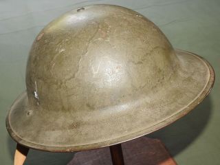 Us Army Usmc Marine Ww2 Bataan Wake Island M - 1917a1 " Kelly " Steel Combat Helmet
