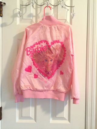 Vintage 1992 Girl’s Barbie Jacket Michael Scott Fashions