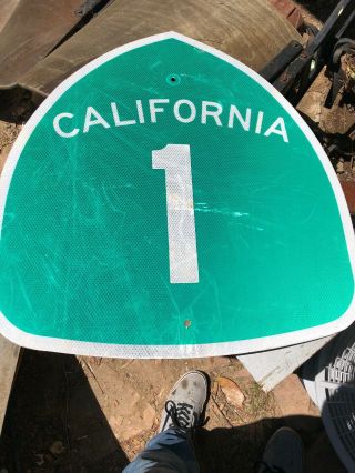 Vintage California Highway Sign " Highway Pch 1 25 X 24 Inch For 4