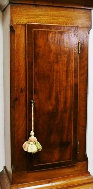 Antique English 8 Day South West Striking Cottage Longcase Grandfather Clock 5