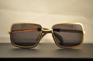 Vintage Neostyle Boutique 310 Brushed Gold Sunglasses