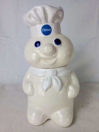 Vintage 1988 Pillsbury Dough Boy Ceramic Cookie Jar
