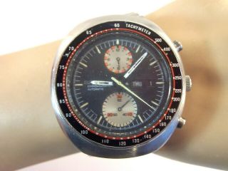 Vintage Seiko 6138 - 0017 Ufo Chronograph Stainless Steel Watch,  Bracelet