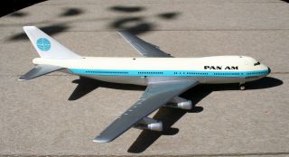 Vintage Schuco Germany 1025 Pan Am Boeing 747 Airplane Near Bonus 3