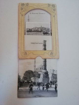 CONSTANTINOPLE Vintage Old Letter Card ME 2