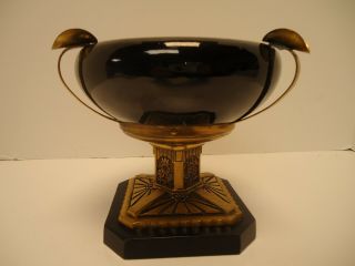 Vintage Ronson A.  M.  W.  Art Deco Ashtray 1940 