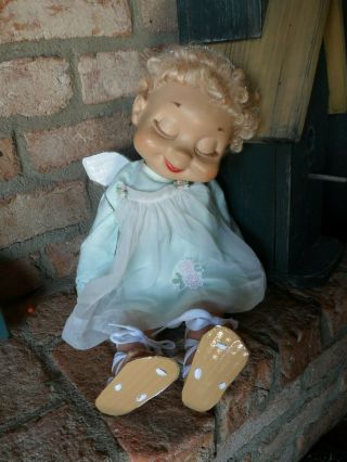 Vintage Whimsie 60s American Character Fannie The Angel In Dress