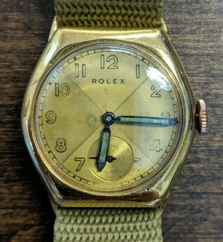 Rolex Watch Vintage Antique Circa 1930s