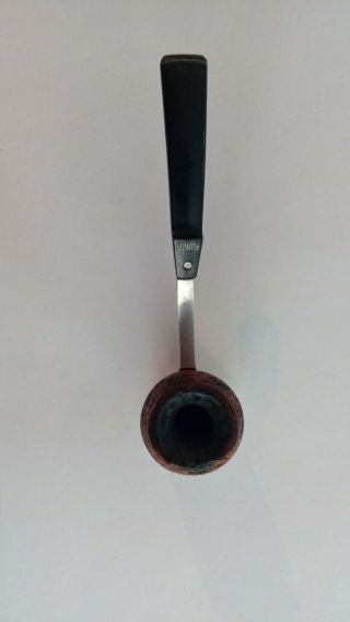 Vintage Dr.  Plumb Peacemaker Metal Bent Estate Briar Pipe With Screw Out Bowl 7