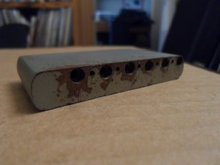 Vintage 1954 - 1959 Fender Stratocaster Guitar Bridge Block 2